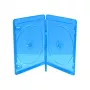 MEDIARANGE BOX38-4-30 Jewelry Box - 4 Discs - Blau - Transparent - Kunststoff - 120 mm - Staubgeschützt - Kratzfest
