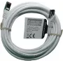 IT-BUDGET Full Copper Premium Patchkabel - Flex AWG 26 - Cat.8.1 - 2000 MHz - halogenfrei - PoE+ - 40 Gbit - Weiß - 5 m (90ITBFLEX81PK5W)