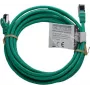 IT-BUDGET Full Copper Premium Patchkabel - Flex AWG 26 - Cat.8.1 - 2000 MHz - halogenfrei - PoE+ - 40 Gbit - Grün - 5 m