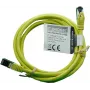IT-BUDGET Full Copper Premium Patchkabel - Flex AWG 26 - Cat.8.1 - 2000 MHz - halogenfrei - PoE+ - 40 Gbit - Gelb - 3 m