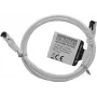 IT-BUDGET Full Copper Premium Patchkabel - Flex AWG 26 - Cat.8.1 - 2000 MHz - Halogenfrei - PoE+ - 40 Gbit - Weiß - 1,5 m (90ITBFLEX81PK15W)