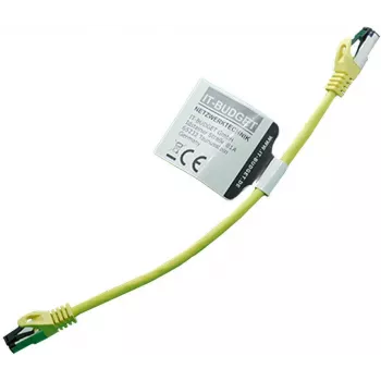 IT-BUDGET Full Copper Premium Patchkabel - Flex AWG 26 - Cat.8.1 - 2000 MHz - halogenfrei - PoE+ - 40 Gbit - Gelb - 0,5 m (90ITBFLEX81PK050Y)
