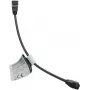 IT-BUDGET Full Copper Premium Patchkabel - Slim AWG 28 - Cat.8.1 - 2000 MHz - Halogenfrei - PoE+ - 40 Gbit - Schwarz - 0,25 m