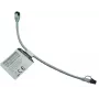 IT-BUDGET Full Copper Premium Patchkabel - Slim AWG 28 - Cat.8.1 - 2000 MHz - halogenfrei - PoE+ - 40 Gbit - Grau - 0,15 m