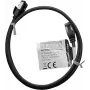 IT-BUDGET Full Copper Premium Patchkabel - Slim AWG 28 - Cat.8.1 - 2000 MHz - Halogenfrei - PoE+ - 40 GBit - Schwarz - 1 m