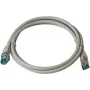 IT-BUDGET Premium Patchkabel Cat.6A 500 MHz halogenfrei PoE+ AWG 26/7 Grau 30 m