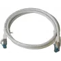 IT-BUDGET Full Copper Premium Patchkabel - Cat.6A - 500 MHz - halogenfrei - PoE+ - AWG 26/7 - Weiß - 30 m