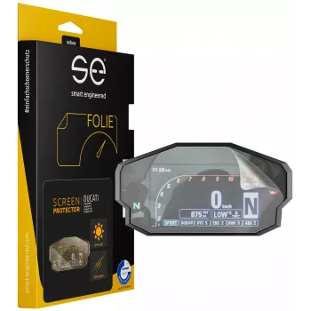 smart.engineered SE-DCP-2-0102-0029-1-M Displayschutzfolie für Ducati Panigale 899/959/1199/1299 - Transparent