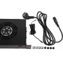 Rockstable 1U 19-Zoll Lüftereinheit - Kühlgebläse - Schwarz - Stahl - 2 Lüfter - 12 cm - 330 m³/h (RS19-FT1U2TM)
