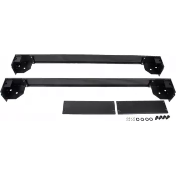 Rockstable 19 Zoll Rack-Sockel mit Rollen - Schwarz - SPCC-Stahl - 600 mm x 1200 mm
