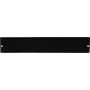 Rockstable 2U 19-Zoll Blindpanel - SPCC-Stahl - Schwarz - 1 Stück (RS19-TP02)