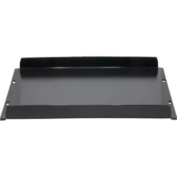 Rockstable 3U 19 Zoll Rack-Blendenpanel - Rack-Abdeckung - SPCC-Stahl - Schwarz - 1 Stück (RS19-TP03)