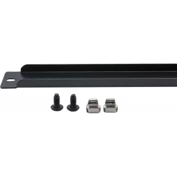 Rockstable 1 HE 10 Inch Blank Panel - Rack Cover - Black - SPCC Steel - 1U - Oval - 25,4 cm (10 Inch) (RS10-TP01)