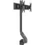 Rockstable RS-MM005 Advanced Dual Monitor Mount - Klemme / Tülle - 16 kg - 33 cm (13 inch) - 68,6 cm (27 inch) - 100 x 100 mm - Schwarz