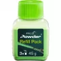 PICA-MARKER Pica Powder Nachfüllpulver für Pica-Dry Automatikstift, 8 Stück, 2,8 mm, 2B, Schwarz