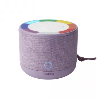 WOBIE Lautsprecher Box V Violett - Tragbarer Bluetooth-Lautsprecher