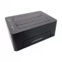 LC-Power LC-DOCK-C-V2 USB-C Docking Station mit HDMI, DisplayPort, VGA, 3x USB-A, USB-C Daten, USB-C PD 100W, Gigabit Ethernet, SD/microSD Kartenleser, 3,5mm Audio, Grau