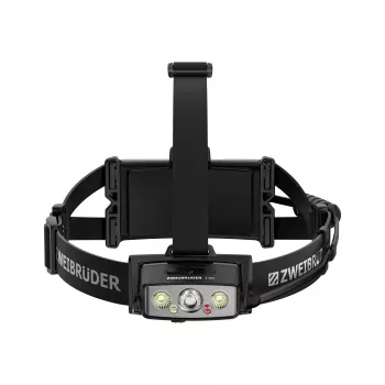 Zweibrüder ZB11H LED wiederaufladbare Stirnlampe 2500 Lumen USB-C