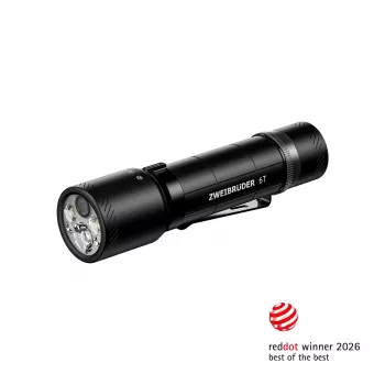 Zweibrüder ZB6T LED Akku-Taschenlampe 3000 Lumen USB-C