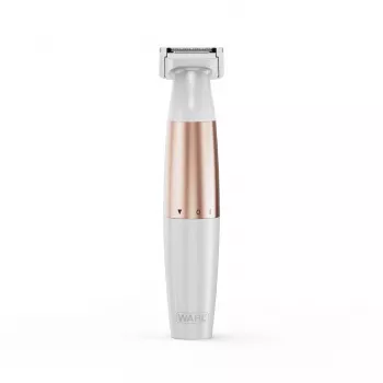 Wahl TRIM and SHAVE 3028668 Bikini-Trimmer, wiederaufladbar, Nass & Trocken, Weiß/Rosa