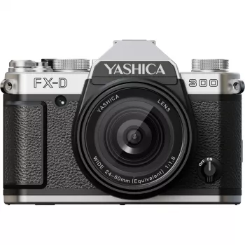 Yashica FX-D 300 35mm SLR Filmkamera (Schwarz)