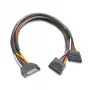 Akasa AK-CBPW05-30 SATA Power Splitter Kabel 30 cm Schwarz