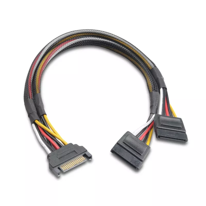 Akasa AK-CBPW05-30 SATA Power Splitter Kabel 30 cm Schwarz