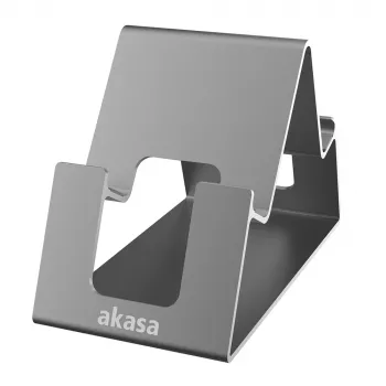Akasa Aries Pico Aluminium Telefon- & Tablet-Ständer Grau