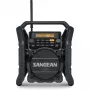 Sangean U-5 DBT (Utility 50) Schwarz - DAB+/FM-Tragbares Radio mit Bluetooth, IP64, 7W RMS