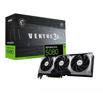 MSI RTX 5080 16G VENTUS 3X OC BLACK