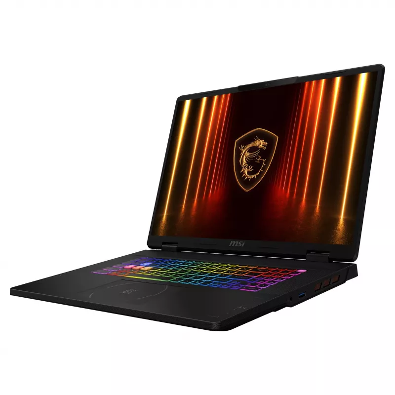 MSI Crosshair A18 HX A8WFKG-044FR Gaming-Laptop, 18 Zoll Quad HD+ IPS 240Hz, AMD Ryzen 9 8940HX, 32GB DDR5, 1TB SSD, GeForce RTX 5060 8GB, Windows 11 Home, französische AZERTY-Tastatur