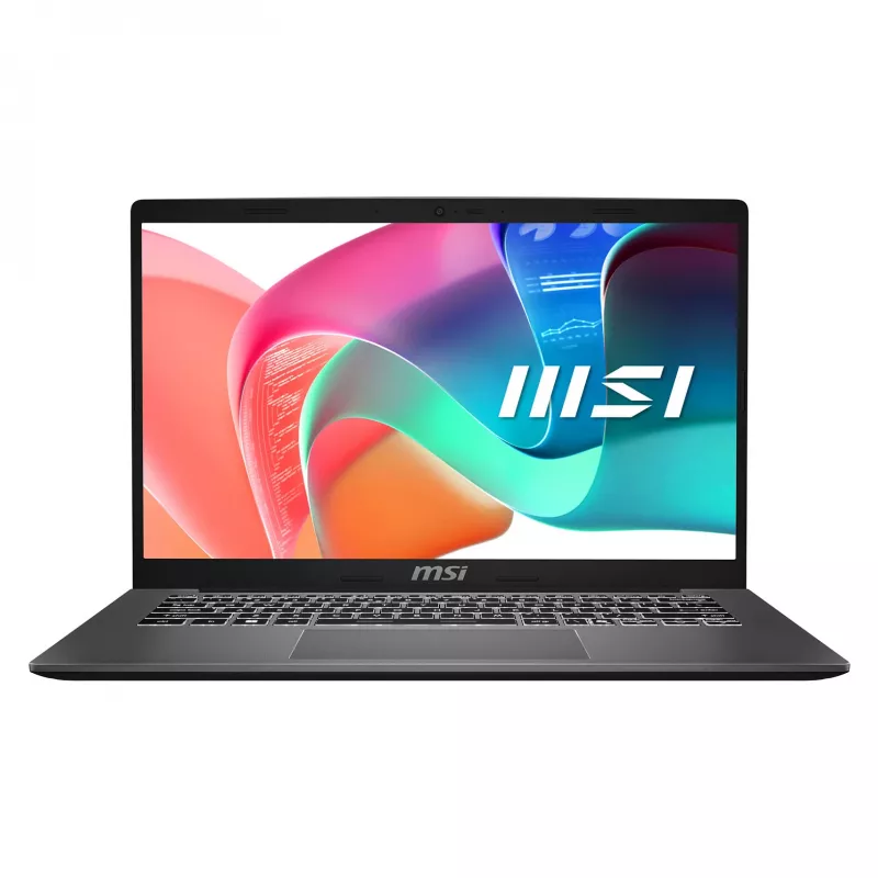 MSI Modern 14 F1MG-876FRNN Laptop, 14 Zoll Full HD IPS, Intel Core 5 120U, 16GB DDR4, 512GB SSD, Windows 11 Pro, französische AZERTY-Tastatur