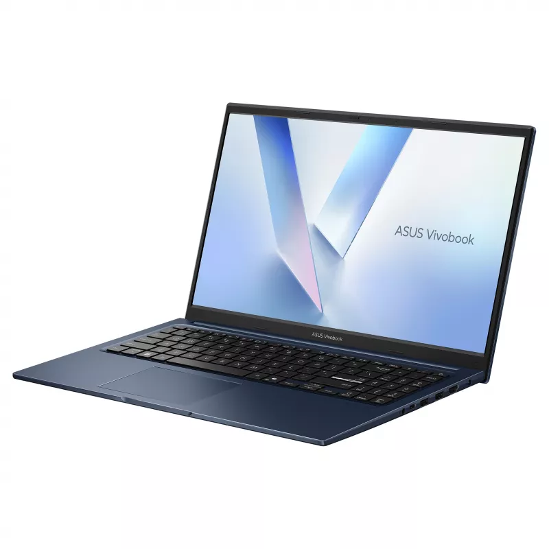 ASUS Vivobook 15 X1504VA-ISSBQ5707W Laptop, 15,6 Zoll Full HD IPS, Intel Core 3 100U, 8GB DDR5, 256GB SSD, Windows 11 Home, französische AZERTY-Tastatur