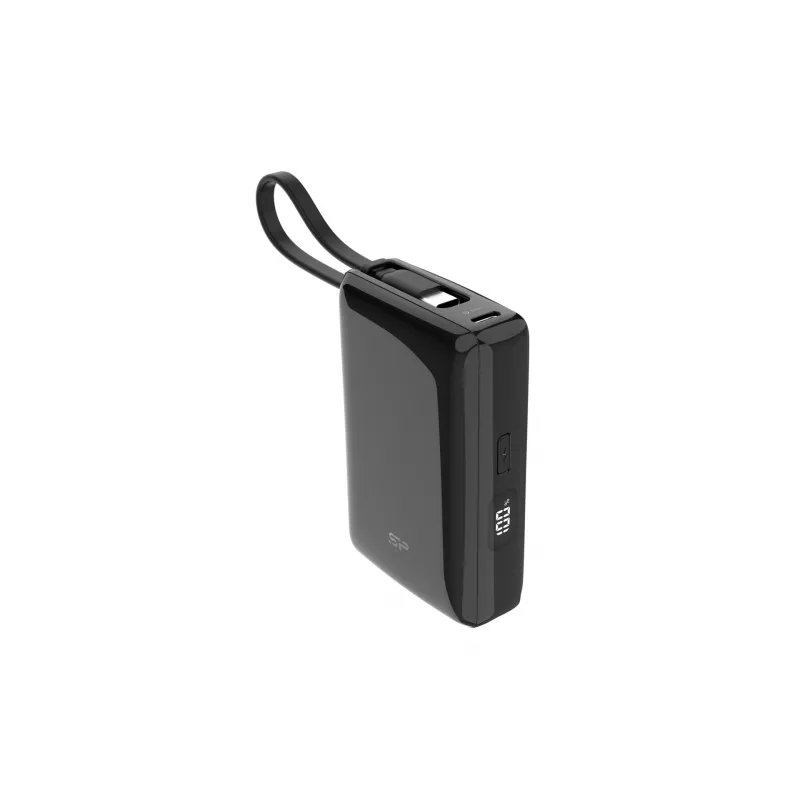Silicon Power CP10 10000mAh PD USB-A 2xUSB-C Powerbank, Schwarz