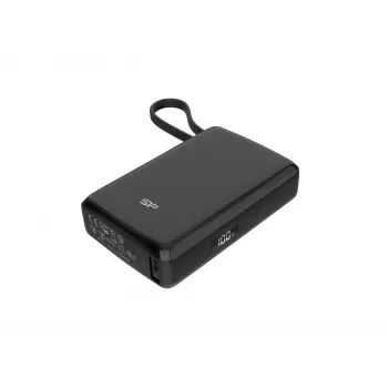 Silicon Power CP10 10000mAh PD USB-A 2xUSB-C Powerbank, Schwarz