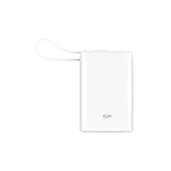 Silicon Power CP10 10000mAh PD USB-A 2xUSB-C Powerbank, Weiß
