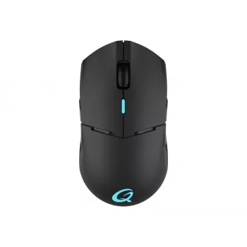QPAD DX-900 Kabellose Optische Gaming-Maus - 8 Tasten, 12000 DPI, beidhändig, RGB
