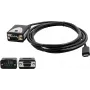 EXSYS USB 2.0 USB-C auf Seriell 1-Port RS-422/485 FTDI Chipset Kabel/Adapter Set