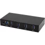 EXSYS EX-11234HMS-2 4 Port USB 3.2 Gen 1 Hub, Din-Rail und Wandmontage, VIA VL817_Q7S Chipsatz
