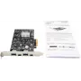 EXSYS EX-12005 PCI Express USB 3.2 Gen 2 (10 Gbps) 2-Port USB-A Host Controller Card mit Low-Profile-Bracket