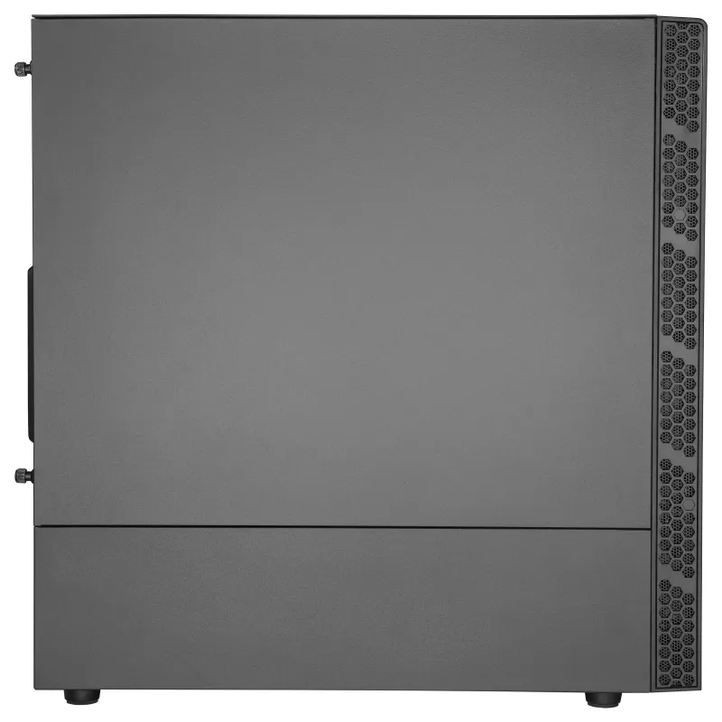 Cooler Master MasterBox MB400L Micro-ATX Mini Tower, Stahl, geschlossenes Seitenteil, ohne Netzteil