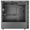 Cooler Master MasterBox MB400L Micro-ATX Mini Tower, Stahl, geschlossenes Seitenteil, ohne Netzteil