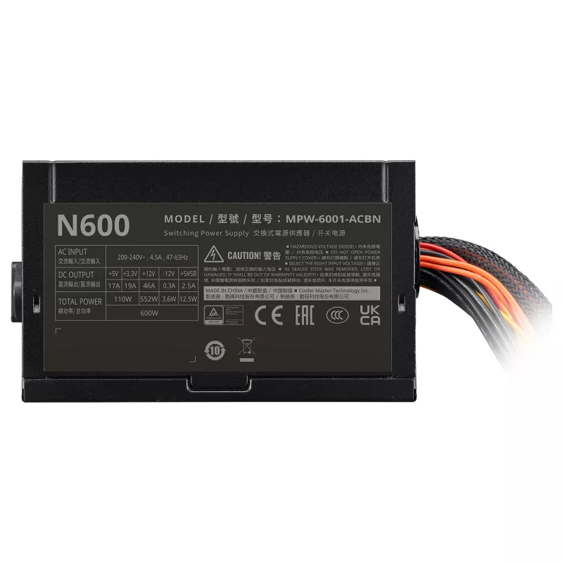 Cooler Master Elite NEX 230V 600 W Netzteil