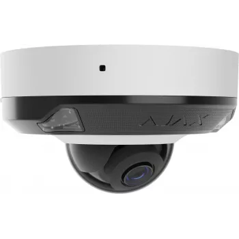 AJAX DomeCam Mini HL 5MP 4mm Weiß IP65 PoE Sicherheitskamera