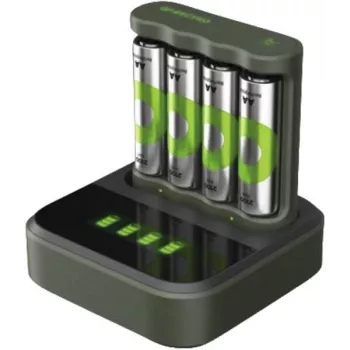 GP Battery B441 Docking Station NiMH Ladegerät für Micro AAA und Mignon AA