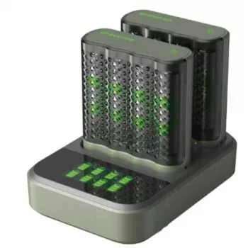 GP Battery M452 Docking Station Rundzellen-Ladegerät NiMH Micro AAA Mignon AA (GPRCKCHM452D457)
