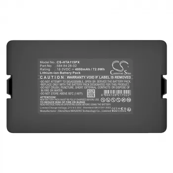 CAMERON SINO Akku Typ 584 84 28-02 584 85 28-03 für Husqvarna Gardena Flymo / Cs-hta115px