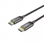UNITEK Active Optical HDMI 2.1 Kabel 8K 120Hz 70m Schwarz