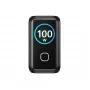 UNITEK GaN Charger mit Display 100W 3xUSB-C 1xUSB-A PD3.0 QC4.0 Schwarz