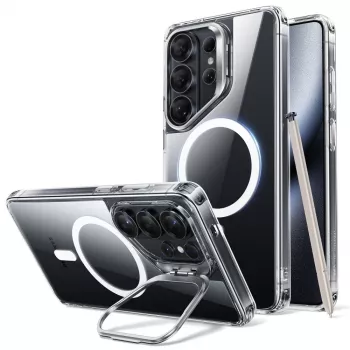 ESR Classic Hybrid Kickstand MagSafe Case für Samsung Galaxy S26 Ultra, Clear